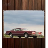 Металлическая табличка Lincoln Continental Mark IV